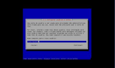 Debian Linux: Criao de usurio 